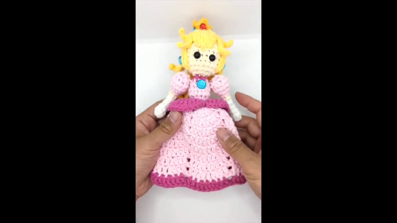 PDF Princesa Peach - Receitas de Amigurumis