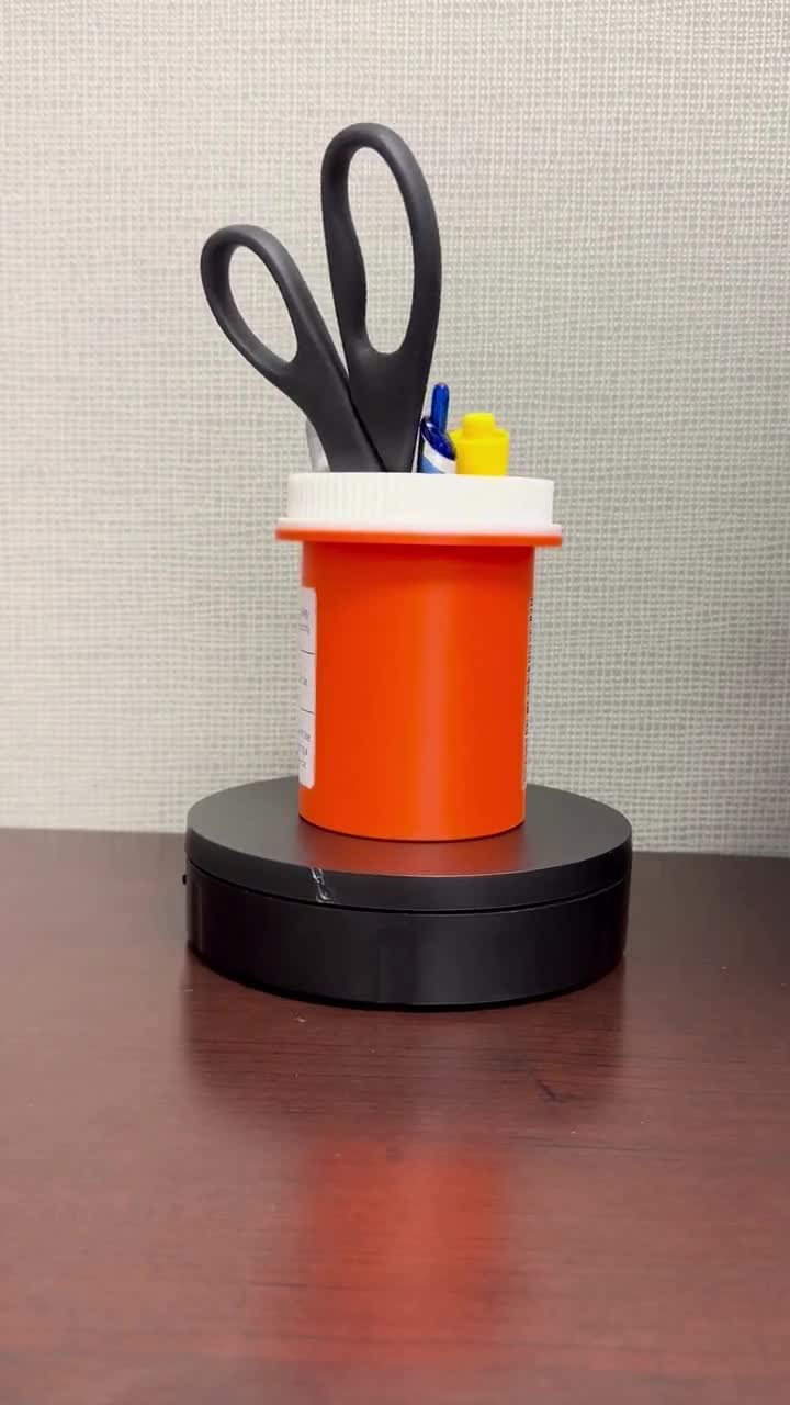 Prescription Bottle Pencil Holder, Pharmacy, Pharmacist Gift, 3D