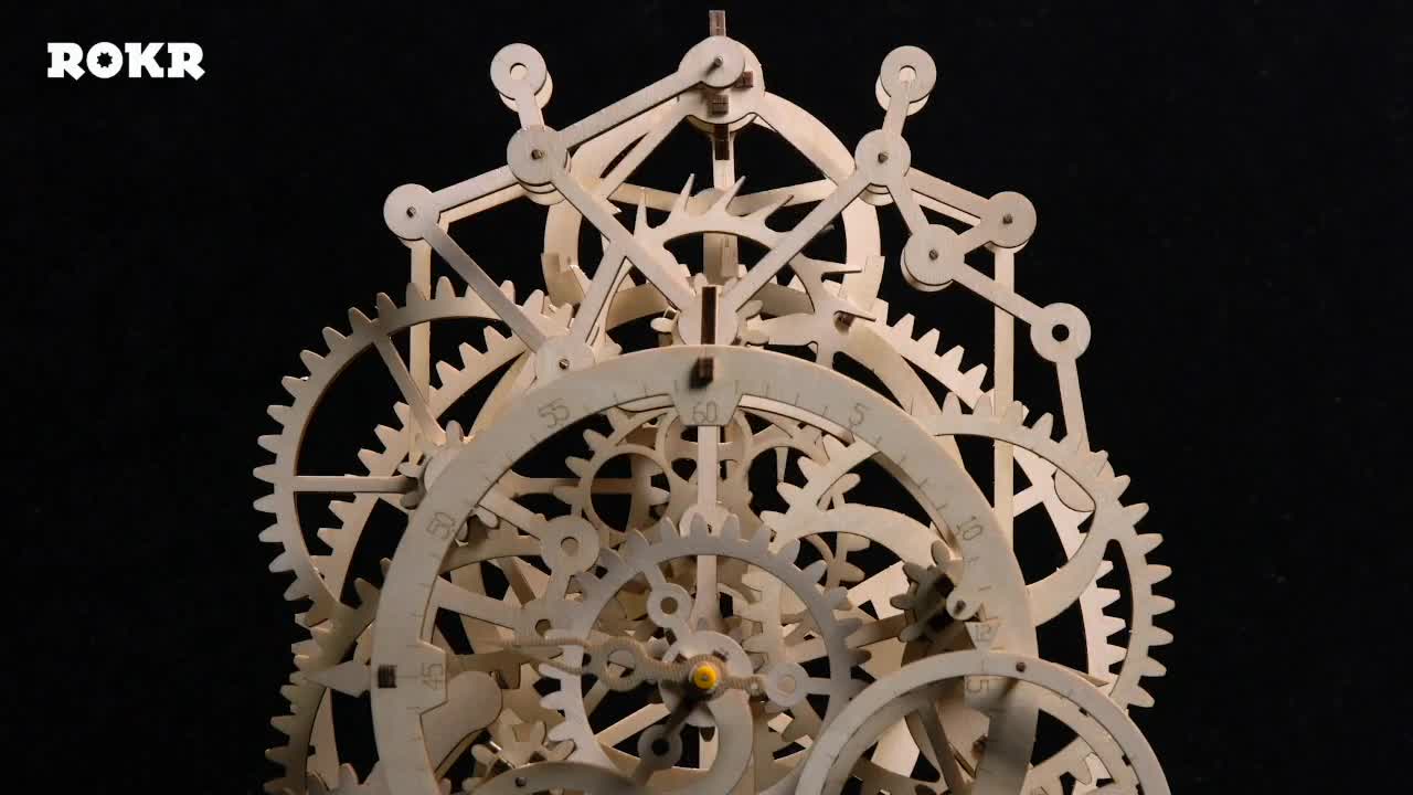 DIY very simple mechanical escapement pendulum tick tock clock, which will  work 100% 