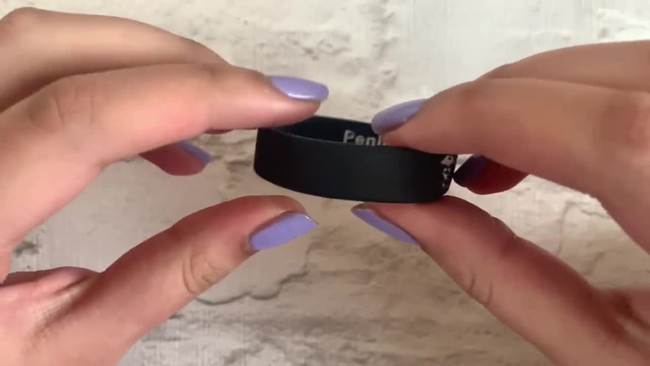 Penicillina Allergia Medico Braccialetto IN Silicone Regalo - Foto 5