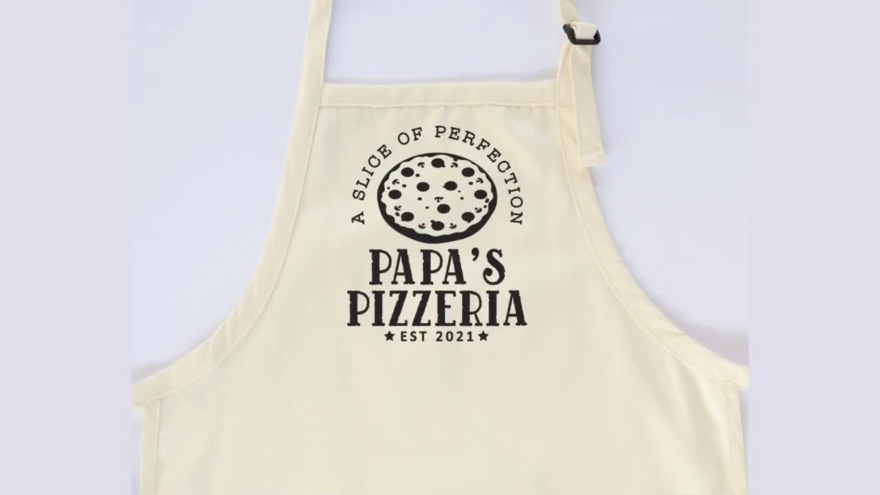 Cute Heart Printed Apron Papa Mama Family Matching Outfits Daddy Mom Kids Aprons for Family Baking Time Oil-proof Kitchen Apron,Red,M, Size: Medium