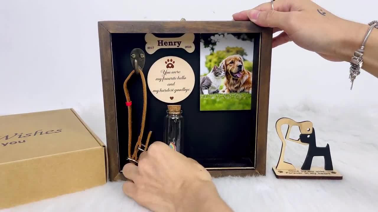 Porte-clés Commémoratif Pour Animal De Compagnie Avec