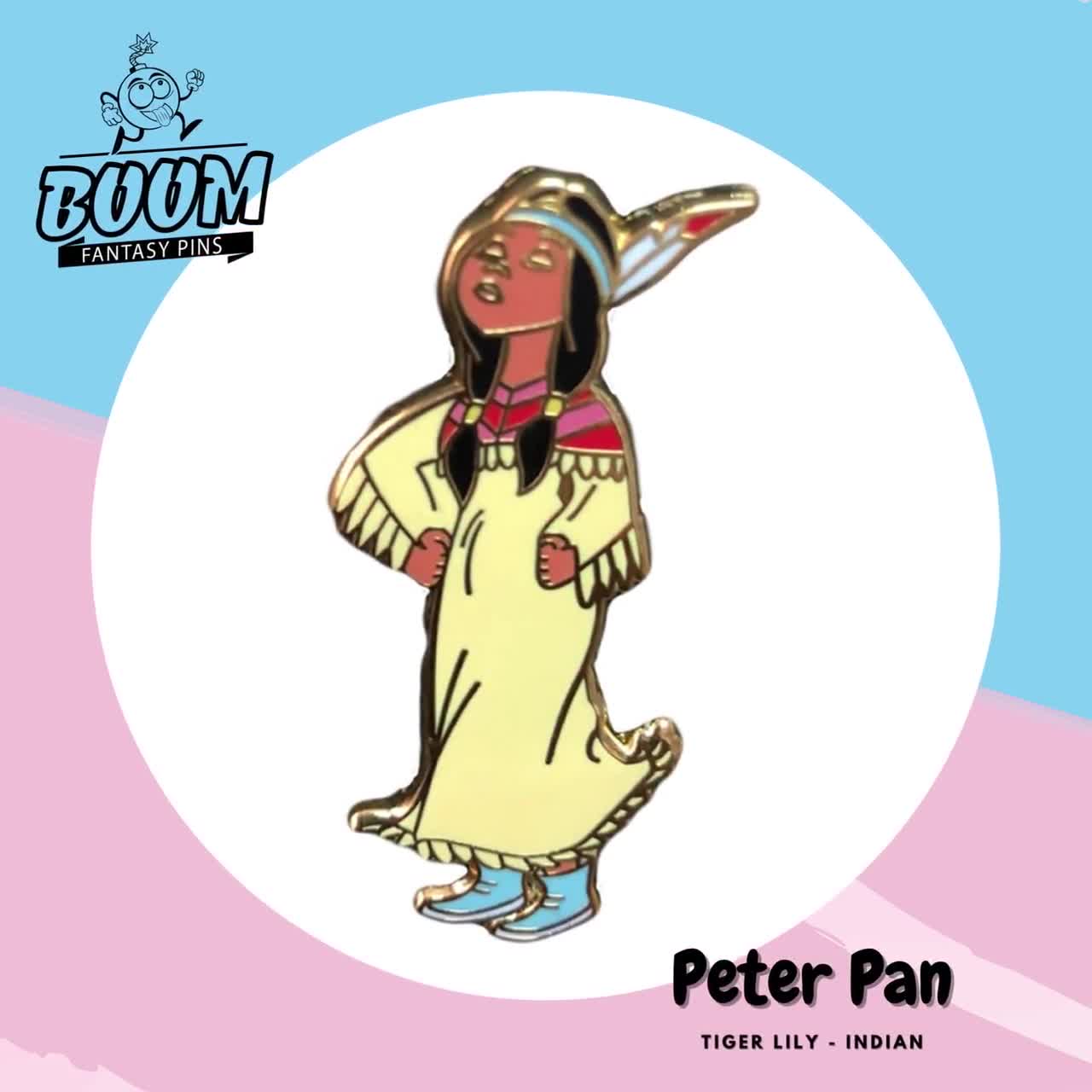 Pin – Tiger Lily From Peter Pan – Disney Fantasy - Etsy