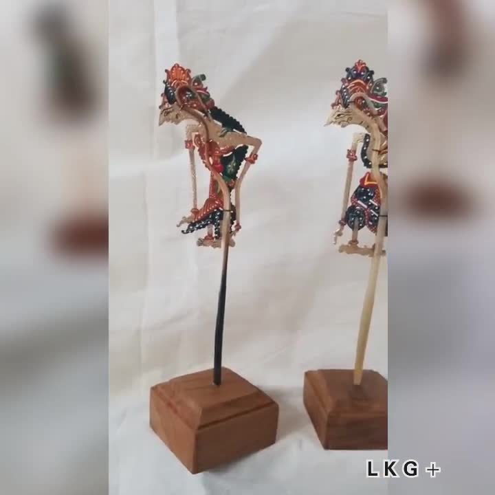 5個の高品質ミニ影絵人形/インドネシア影絵人形/ワヤンクリット - Etsy