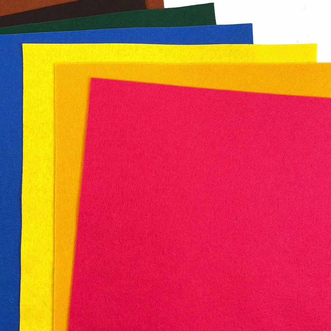 Wool Felt Sheets // Choose Your Own Colors // 9x12 or 12x18 Felt