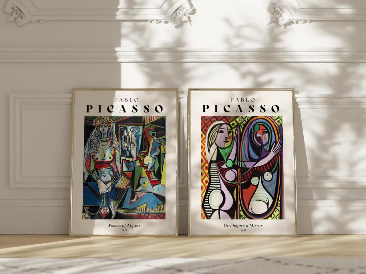 SET OF 2 Pablo Picasso Exhibition Posters, Pablo Picasso