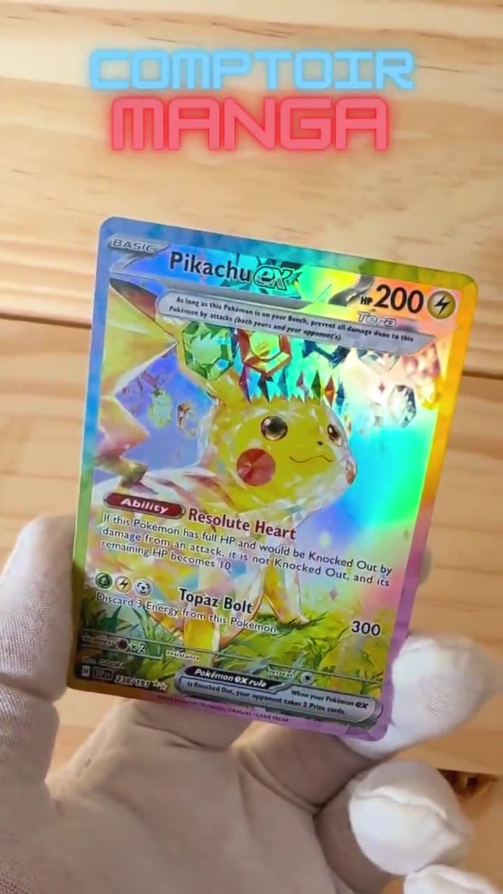 Pikachu EX 238/191 - SSP Surging Sparks - English Version Pikachu EX 238/191 - SSP Surging Sparks - English Version