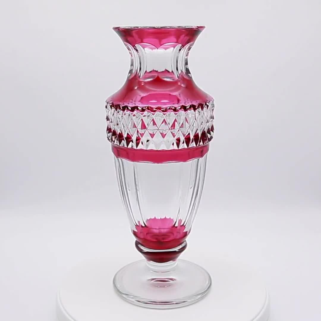 ☆val saint lambert 花瓶☆ ベルギー/クリスタル/ヴァルサン