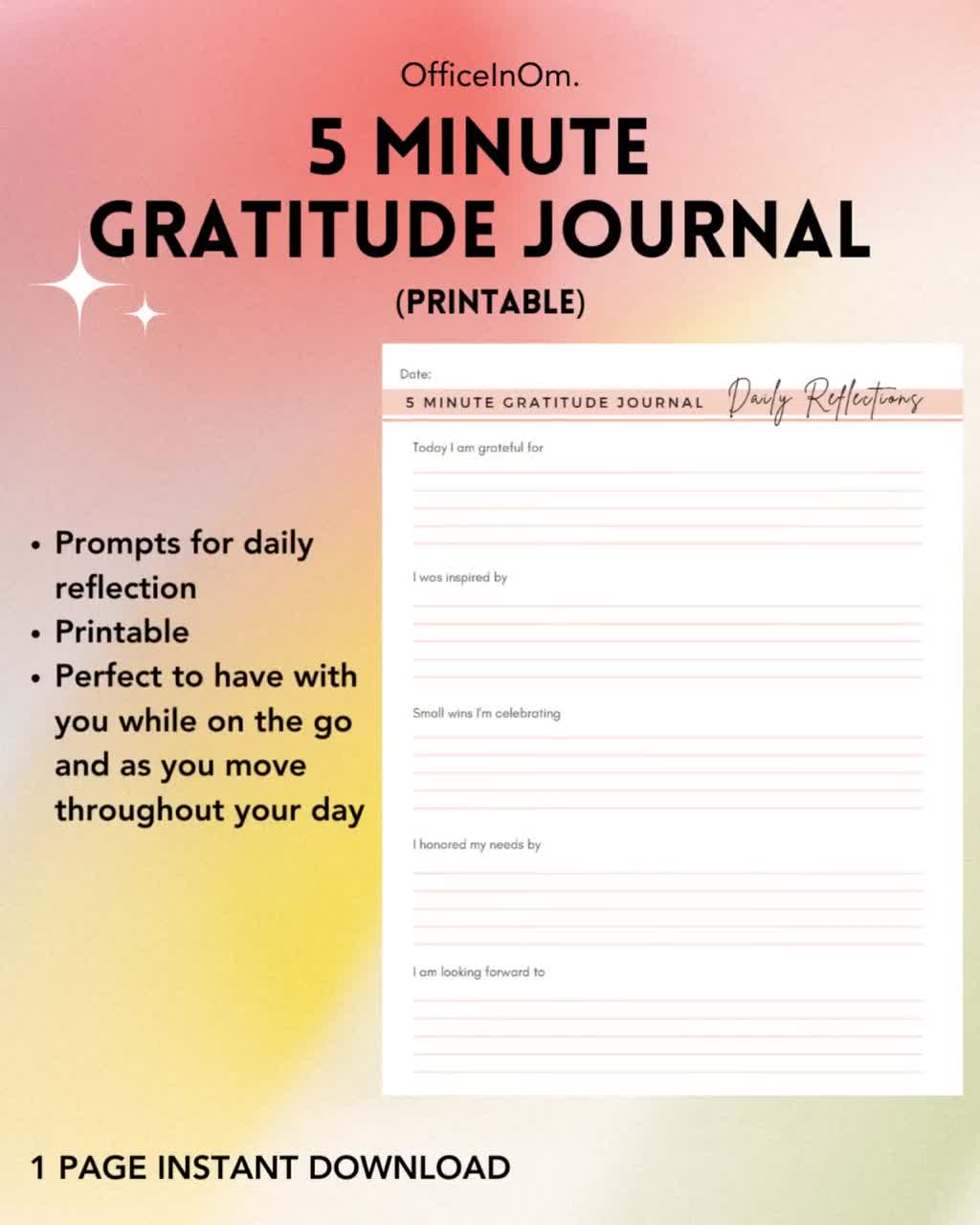 Amazon.com : The Original Gratitude Journal 2025 by Thankful