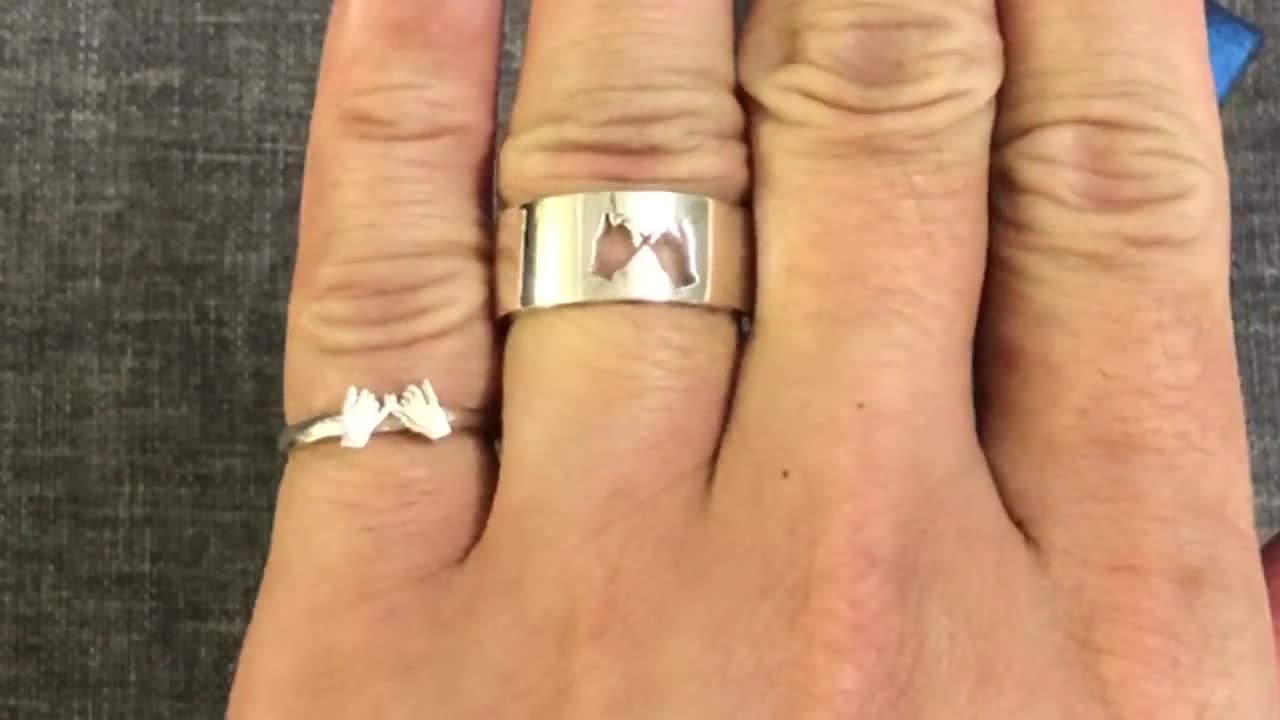 Buy Pinky Promise Matching Promise Ring for Couples Claim Your