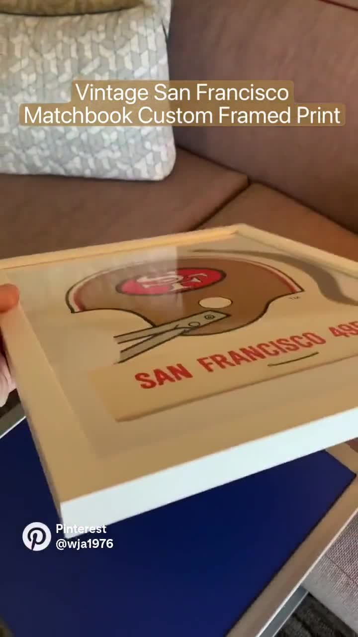 Matchbook Art  San Francisco 49ers – Good Boy Originals