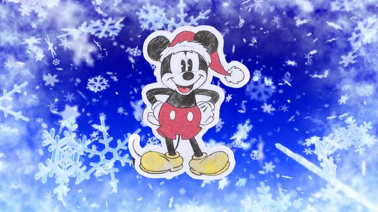Disney Weihnachten Mickey Mouse Berg der Geschenke Männer's T