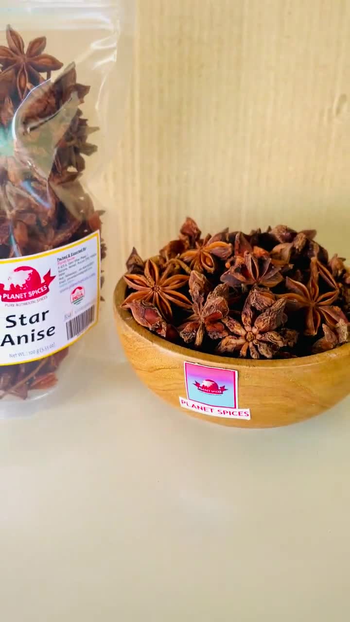 Star Anise - 5 Star Spice - Badiyan - Aniseed