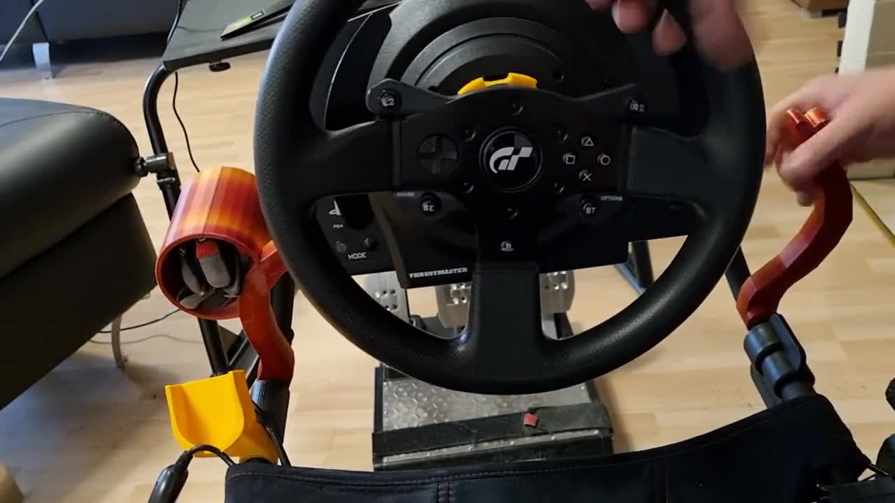 X2 Playseat Challenge Wheel Plate Reinforcement Mod Refuerzo para