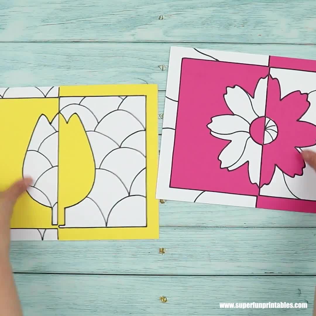 Positive And Negative Drawing Easy For Kids