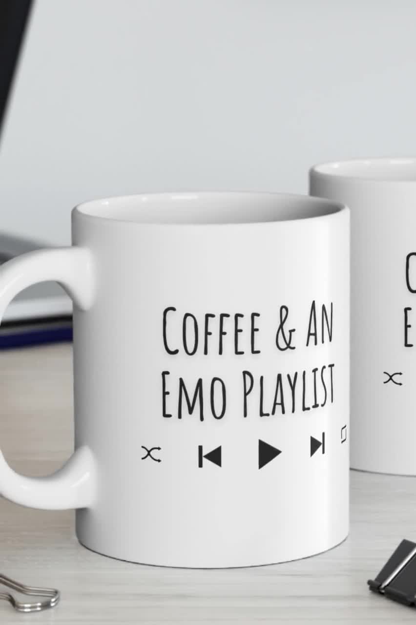 Emo Mug, Elder Emo Mug, Emo Gifts, Emo Subculture , Emo Gift, Emo