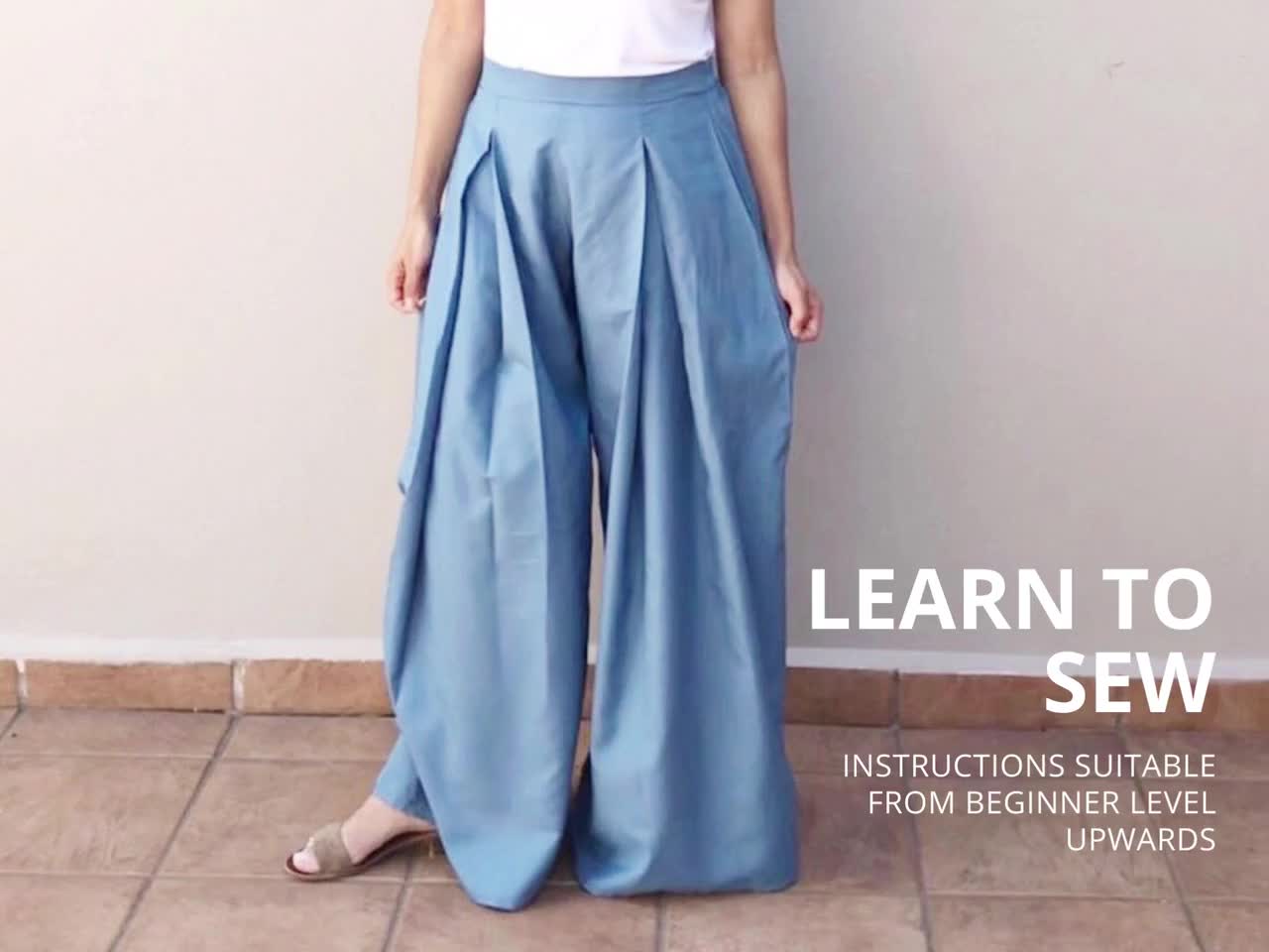 Details more than 222 pleated trousers sewing pattern