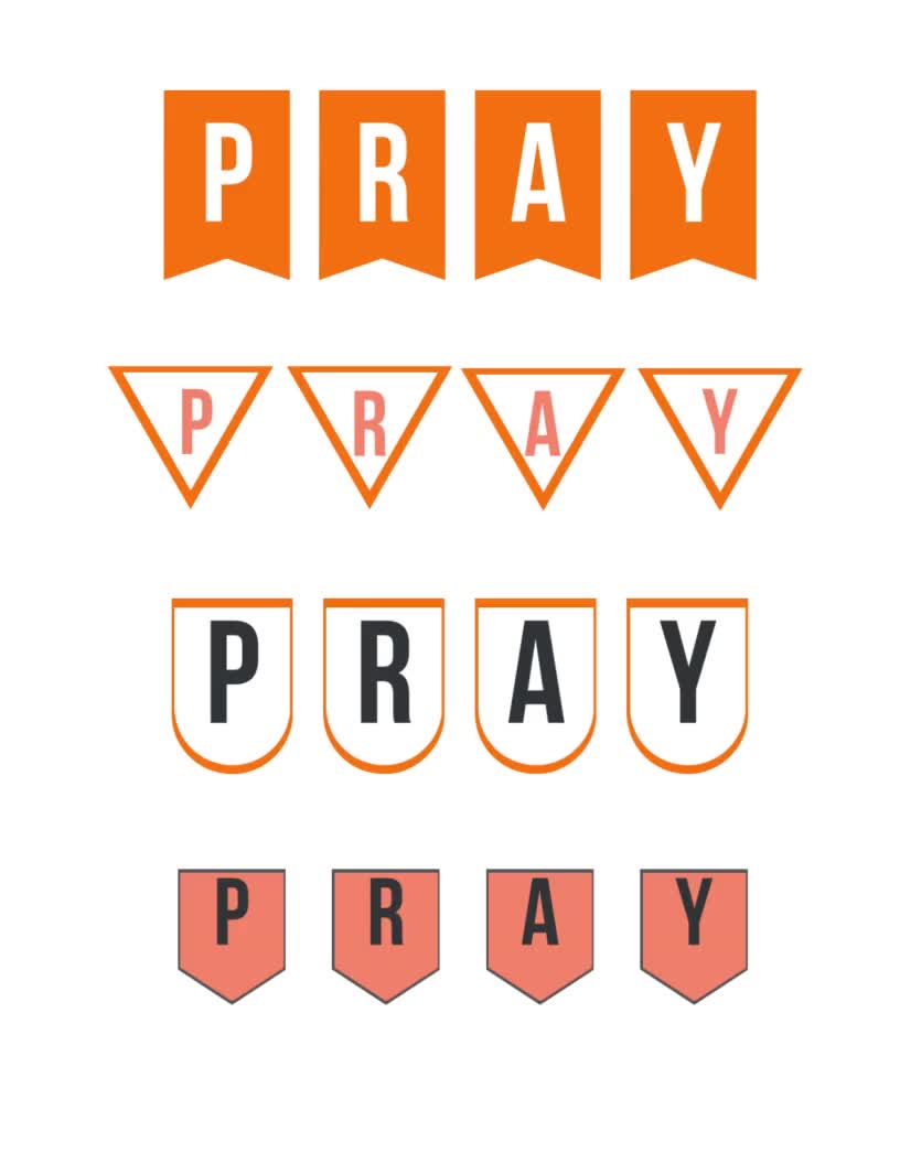 Printable Prayer Board Kit Sweet Edition Christian Church Prayer
