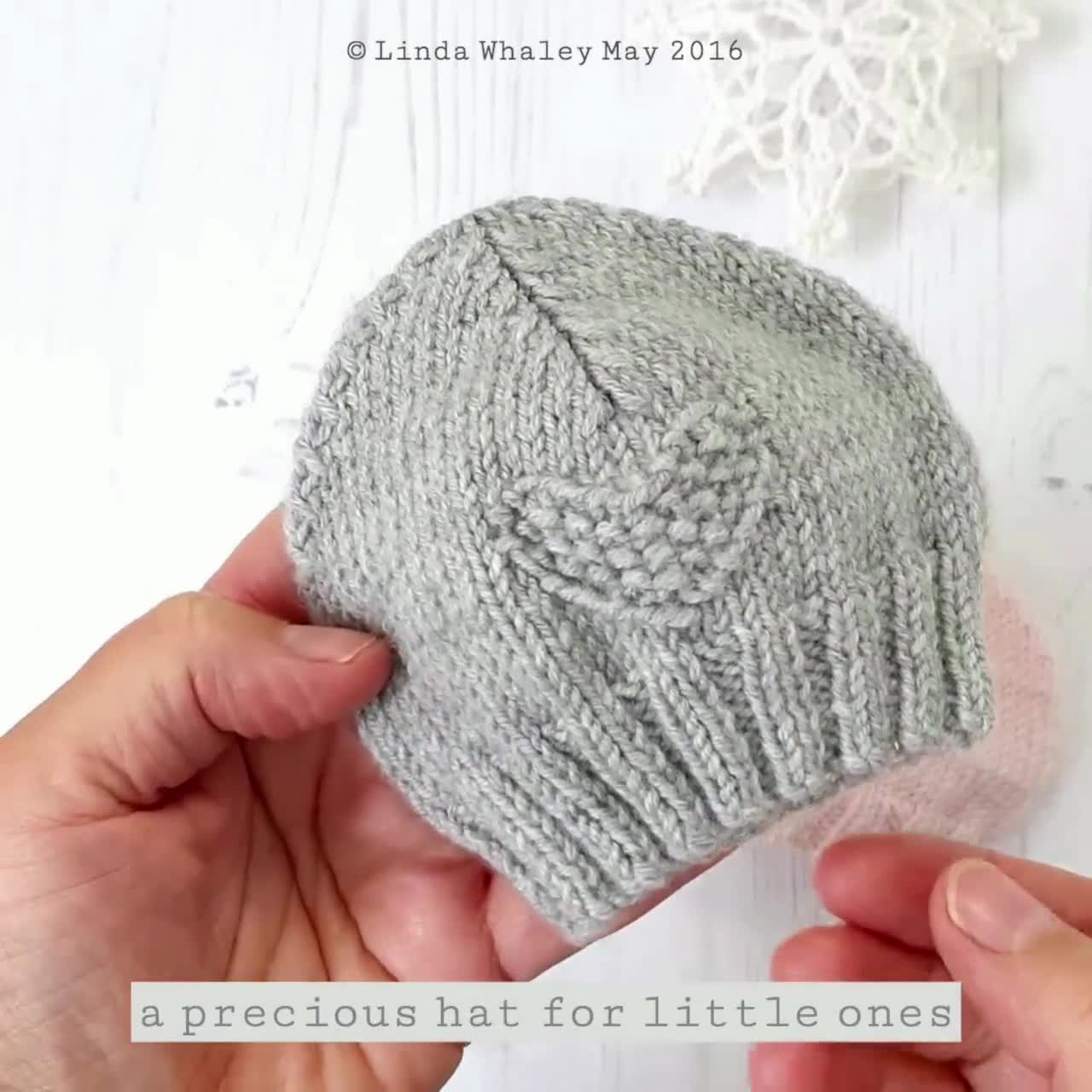 Preemie baby beanie knitting patterns 2025