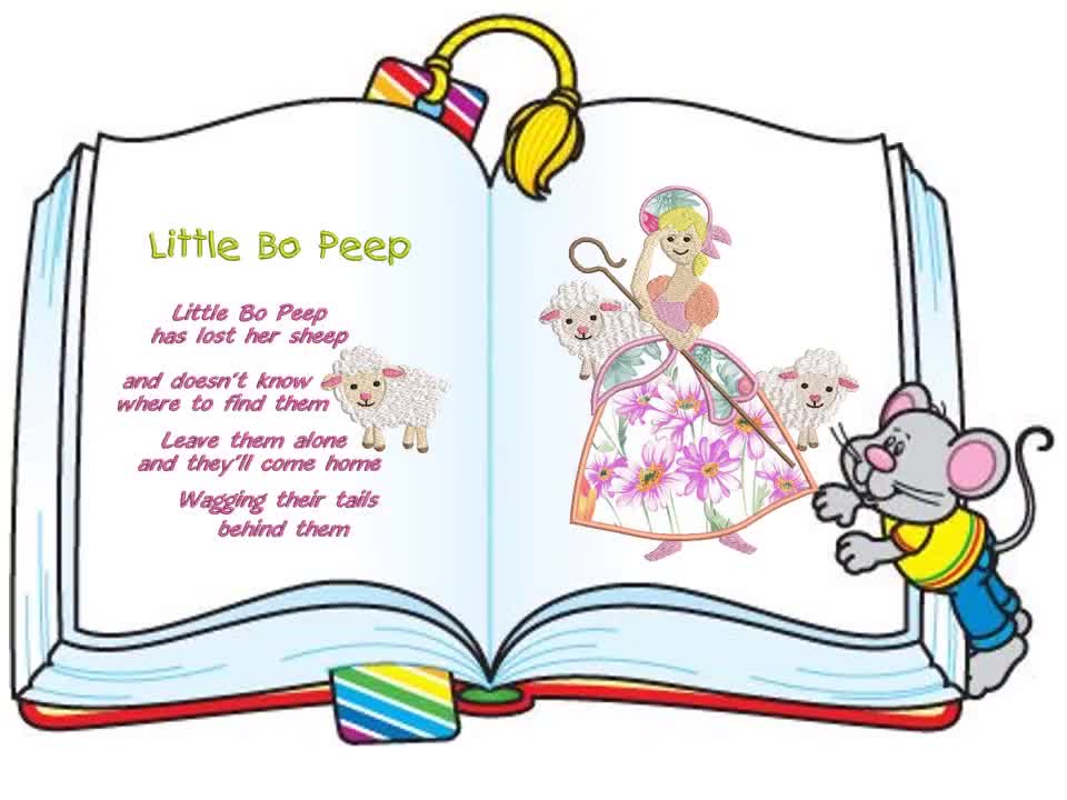 Nursery Rhymes Book Pages – Full Set of 8 Designs - Etsy Canada
