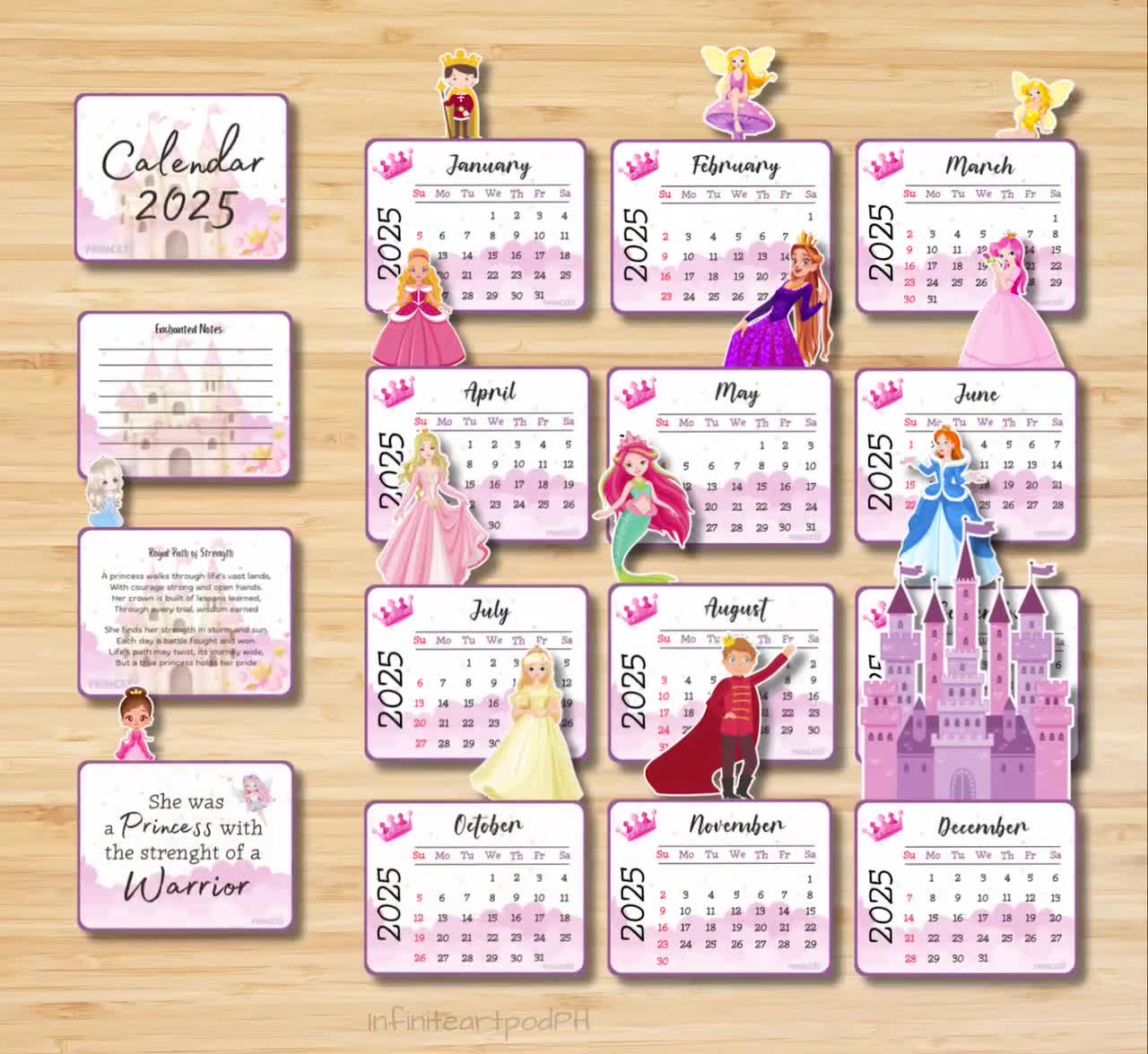 Familienplaner 2025 2026 - Familienkalender & Wandkalender