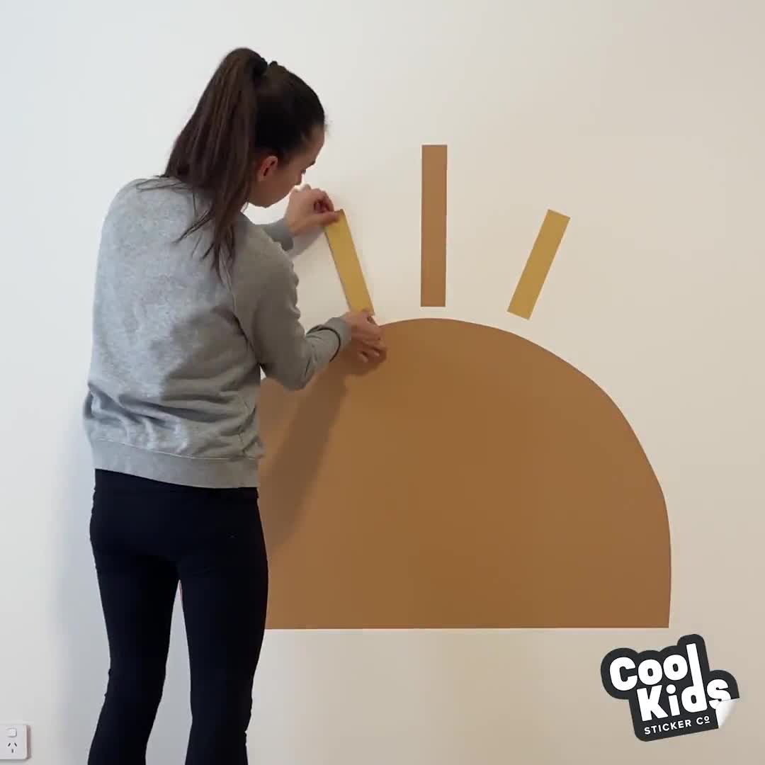 HOMSFOU 2pièces Sticker Mural Décoratif Tableau De