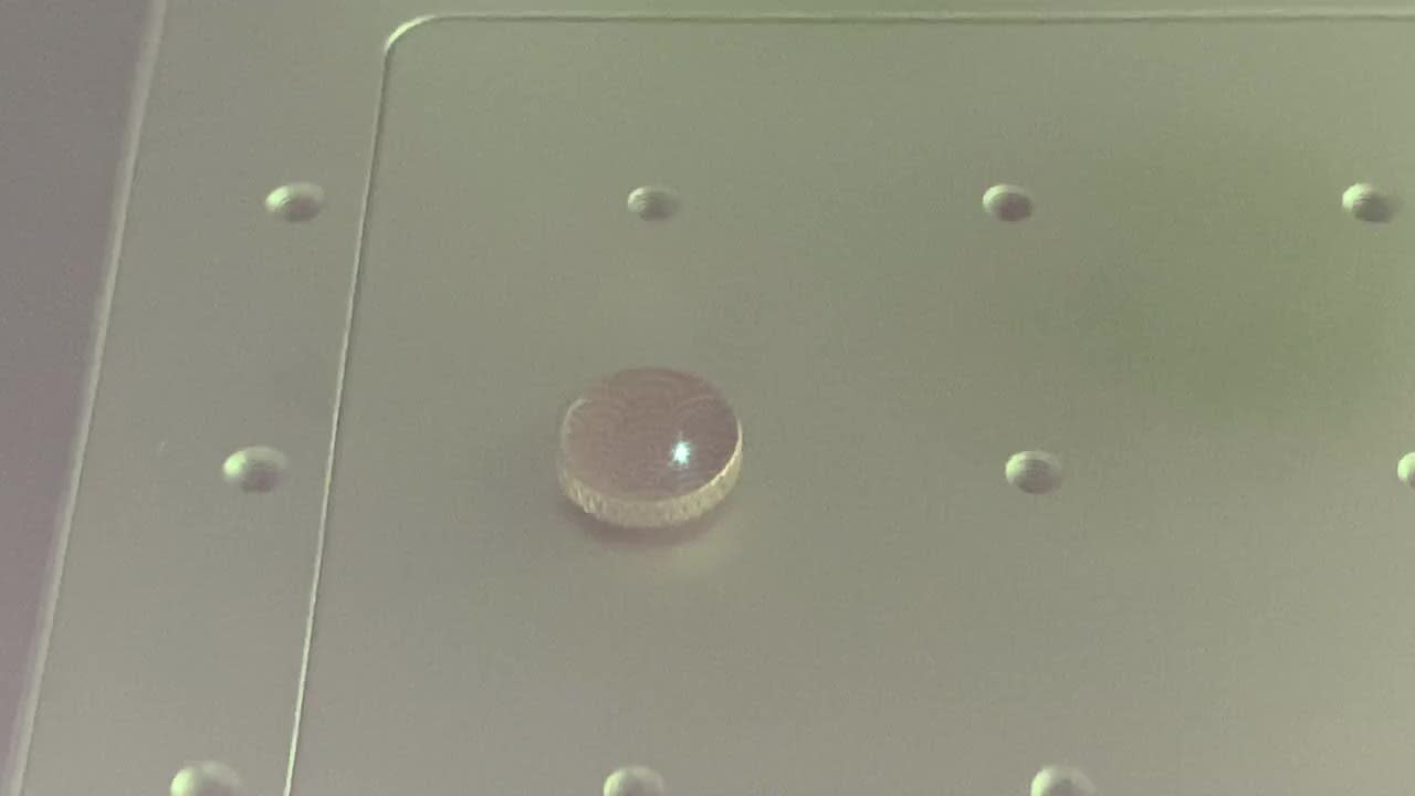 Botón de disparo personalizado grabado en latón o aluminio para cámaras vintage y modernas video poster