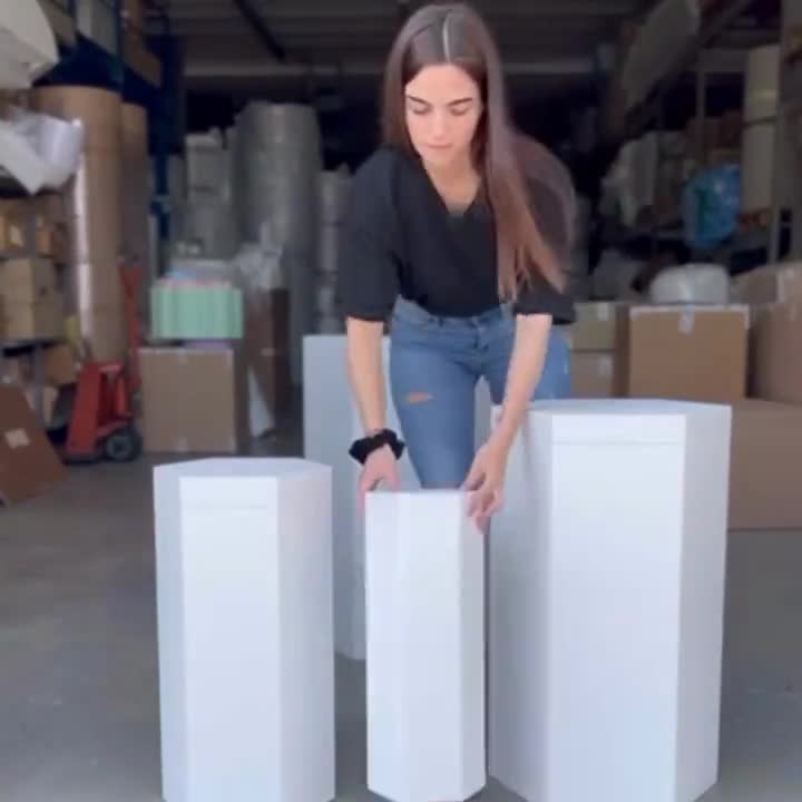4 solid foam cylinders - Rialma Party Ideas