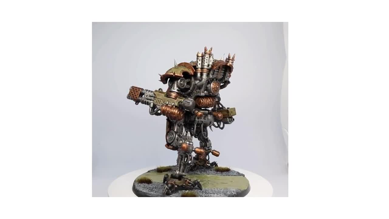 Wardog War Dog Brigand / Karnivore / Stalker. Commission paint WH 40k video poster