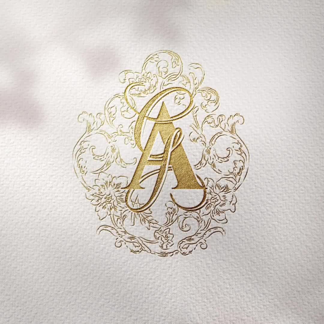 フランスアンティークイニシャルシーツ/モノグラムカバー/MONOGRAM“EL”