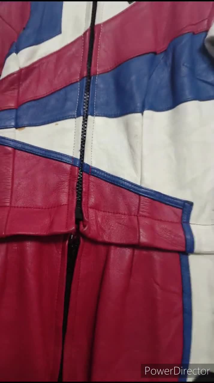 Vintage - Tomoko Igata Leather Racing Suit: Team MSR Collectible