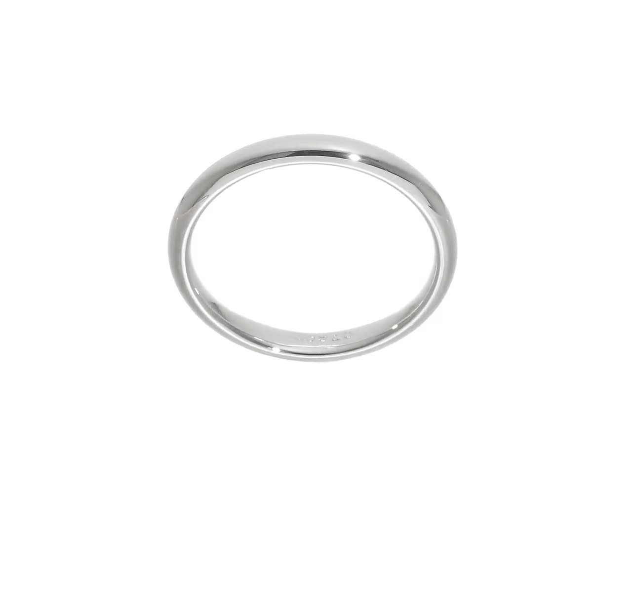 3mm Sterling Silver Comfort Fit Wedding Band Promise Engagement