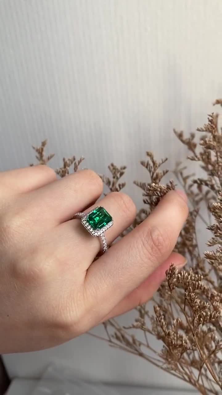 Pandora green timeless elegance on sale ring