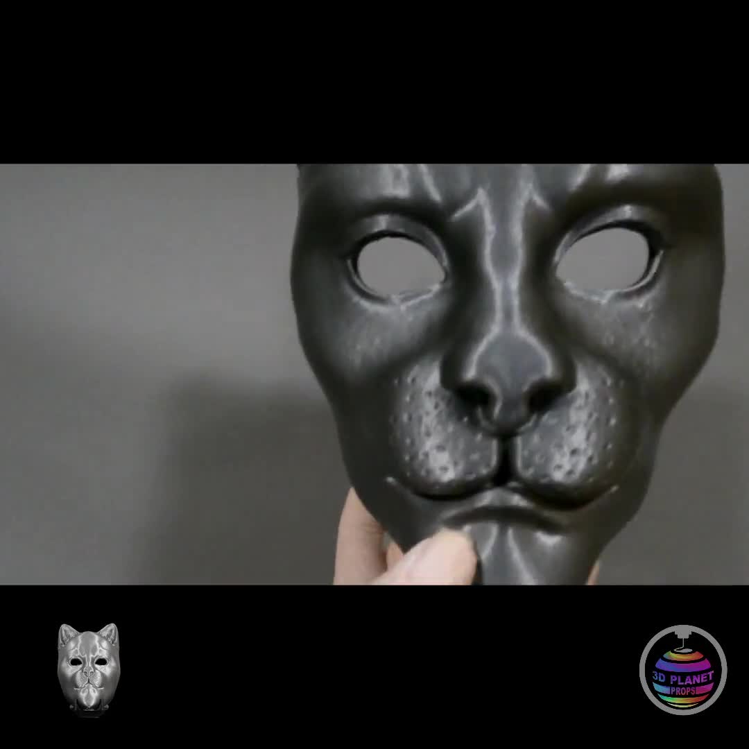 Incognito Venetian Mask Raw Kit 3D Print