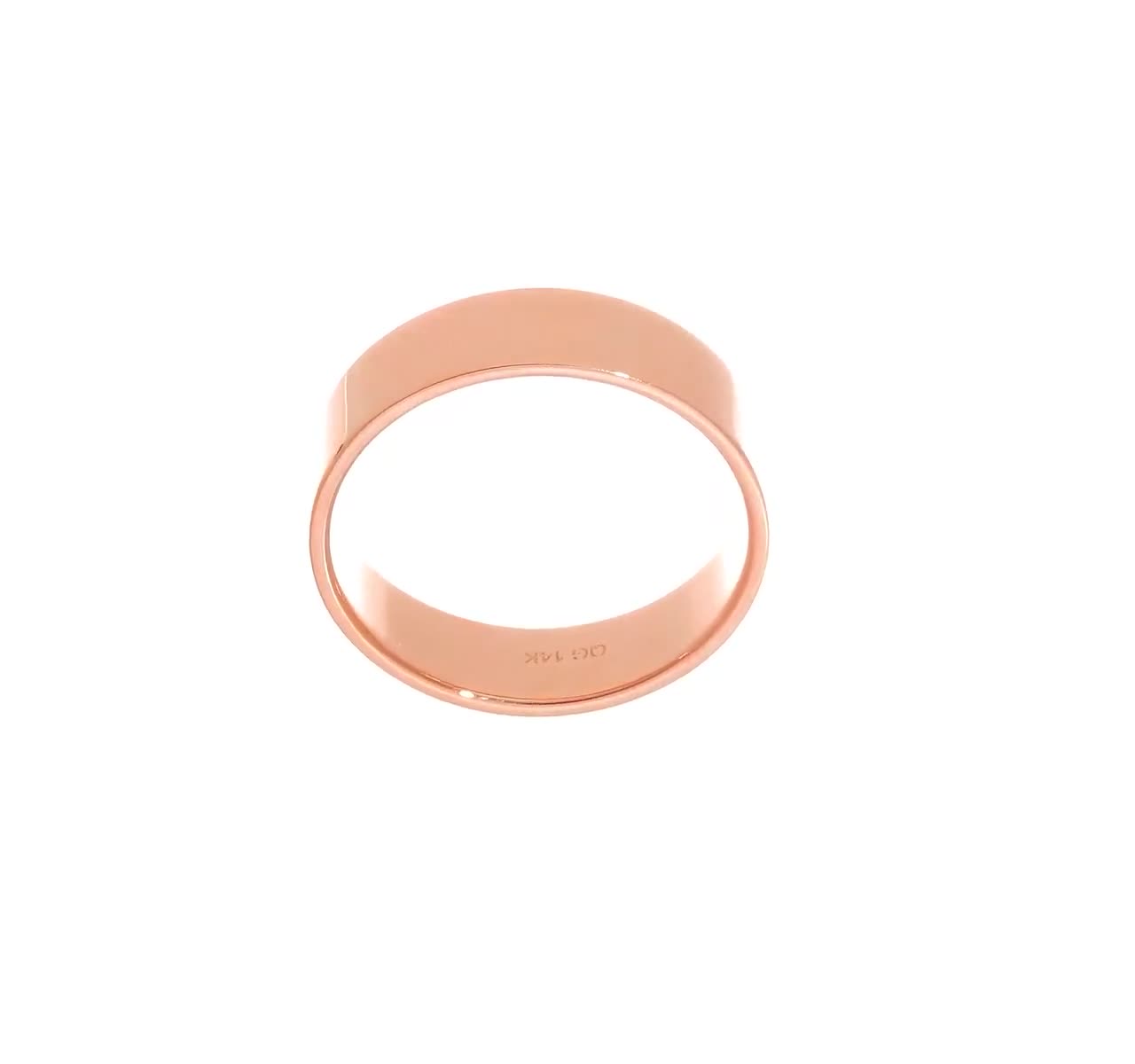 Banda de matrimonio para hombre y mujer 10K oro blanco anillo 2mm