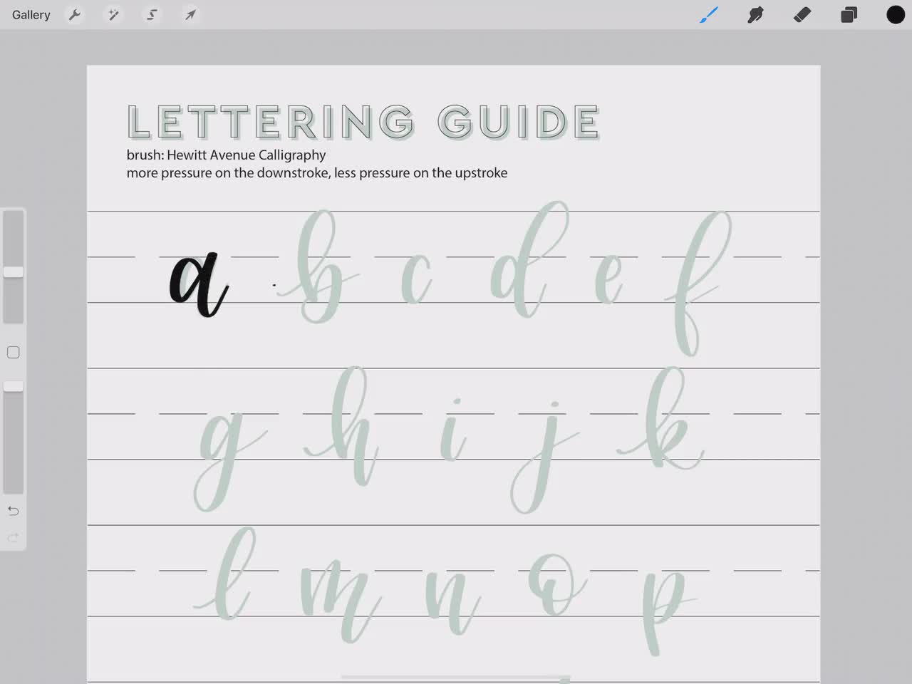 Lettering Guides 4-5