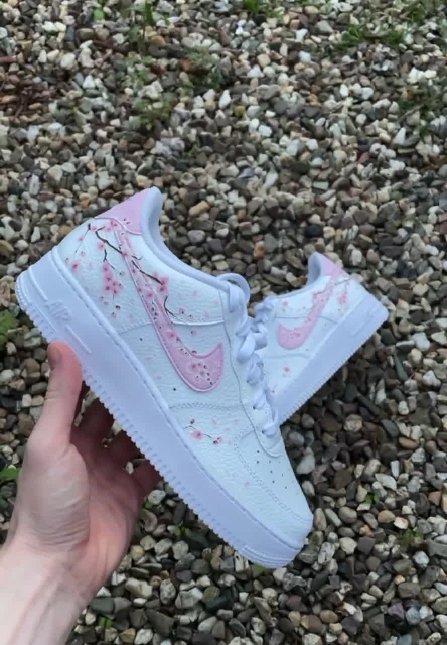 Nike Air Force 1 Cherry Blossom Custom 3.0