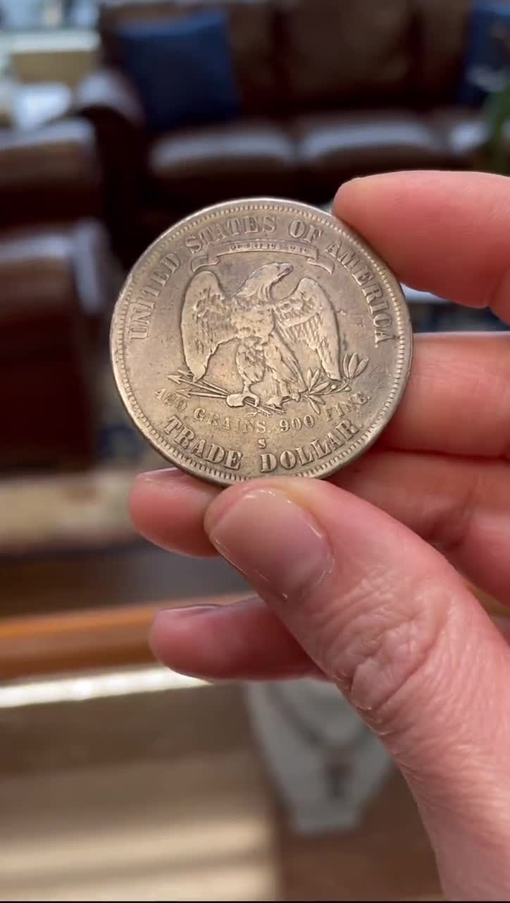 アンティークコイン コイン 金貨 銀貨 [] 1878 S Trade Dollar VF Very Fine 90% Silver $1 US  Type Coin Collectible 入荷 ホビー