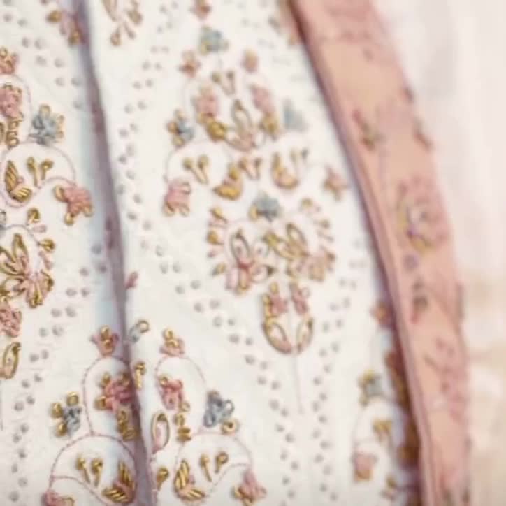 Designer Ivory Groom Sherwani, Hand Work, Wedding Sherwani, Made to Order, Grooms Sherwani, Wedding Wear, Menswear, Indian Wear. video poster