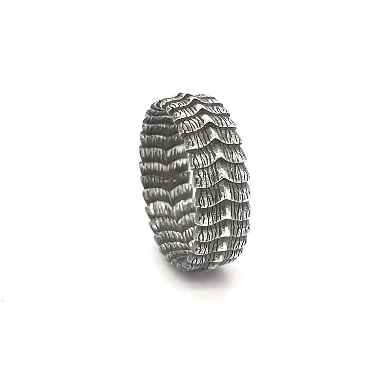 Unique Pattern Design Ring, 925 Sterling Silver Ring, Unisex Band Ring, Oxidized Solid Silver, Layered Ring, Silver Wide Band, Ring For Men Unique Pattern Design Ring, 925 Sterling Silver Ring, Unisex Band Ring, Oxidized Solid Silver, Layered Ring, Silver Wide Band, Ring For Men
