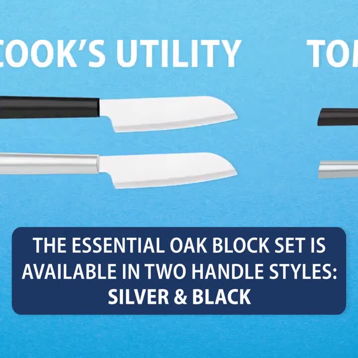 Rada Cutlery Oak Knife Block