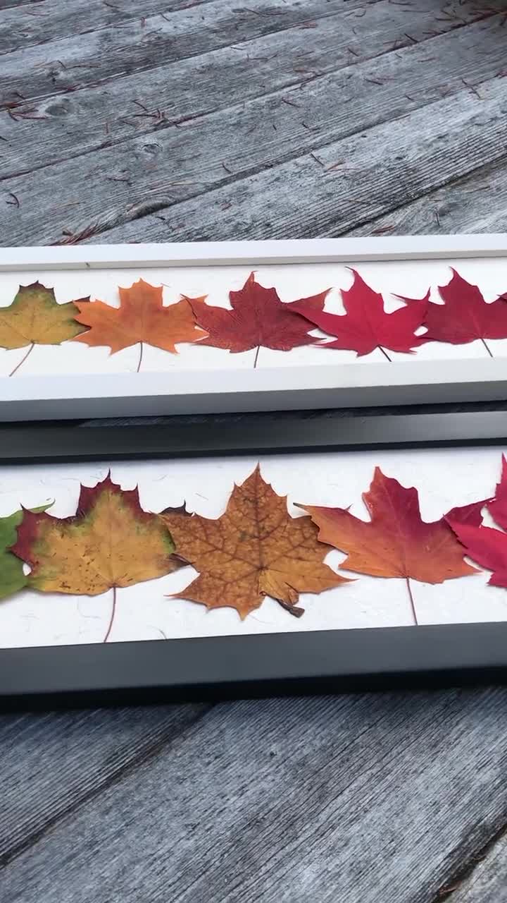 Fall Leaf Aluminum Foil Craft - Maplewood Road