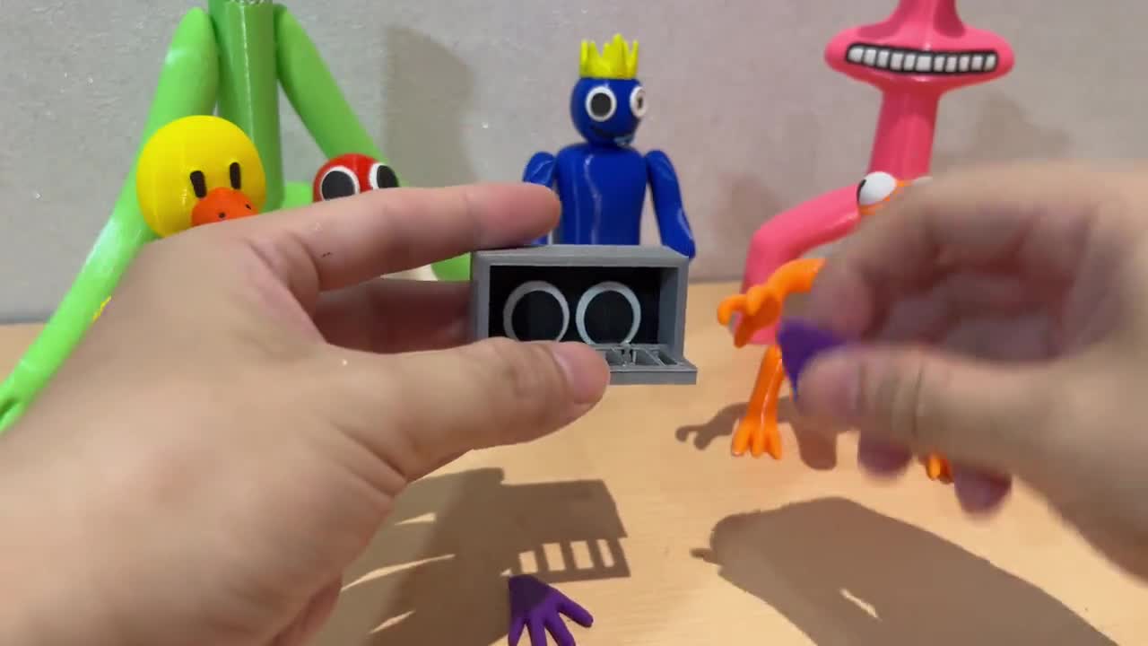 Roblox Rainbow Friends Figures 3D Printed -  Israel