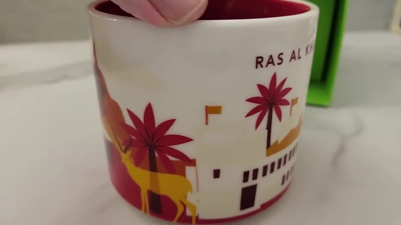 NEW Starbucks Ras al Khaimah You Are Here Mug United Arab Emirates UAE