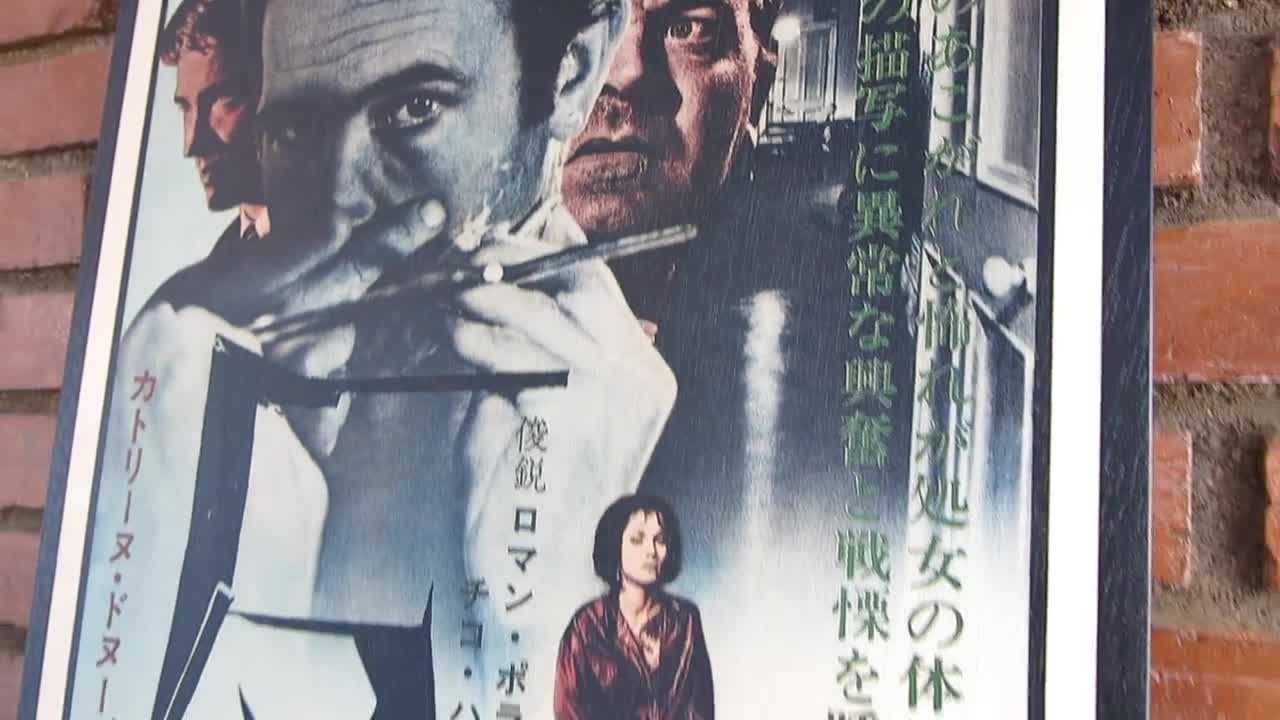 反撥』木製ポスター。カトリーヌ・ドヌーヴファンへの贈り物に最適な