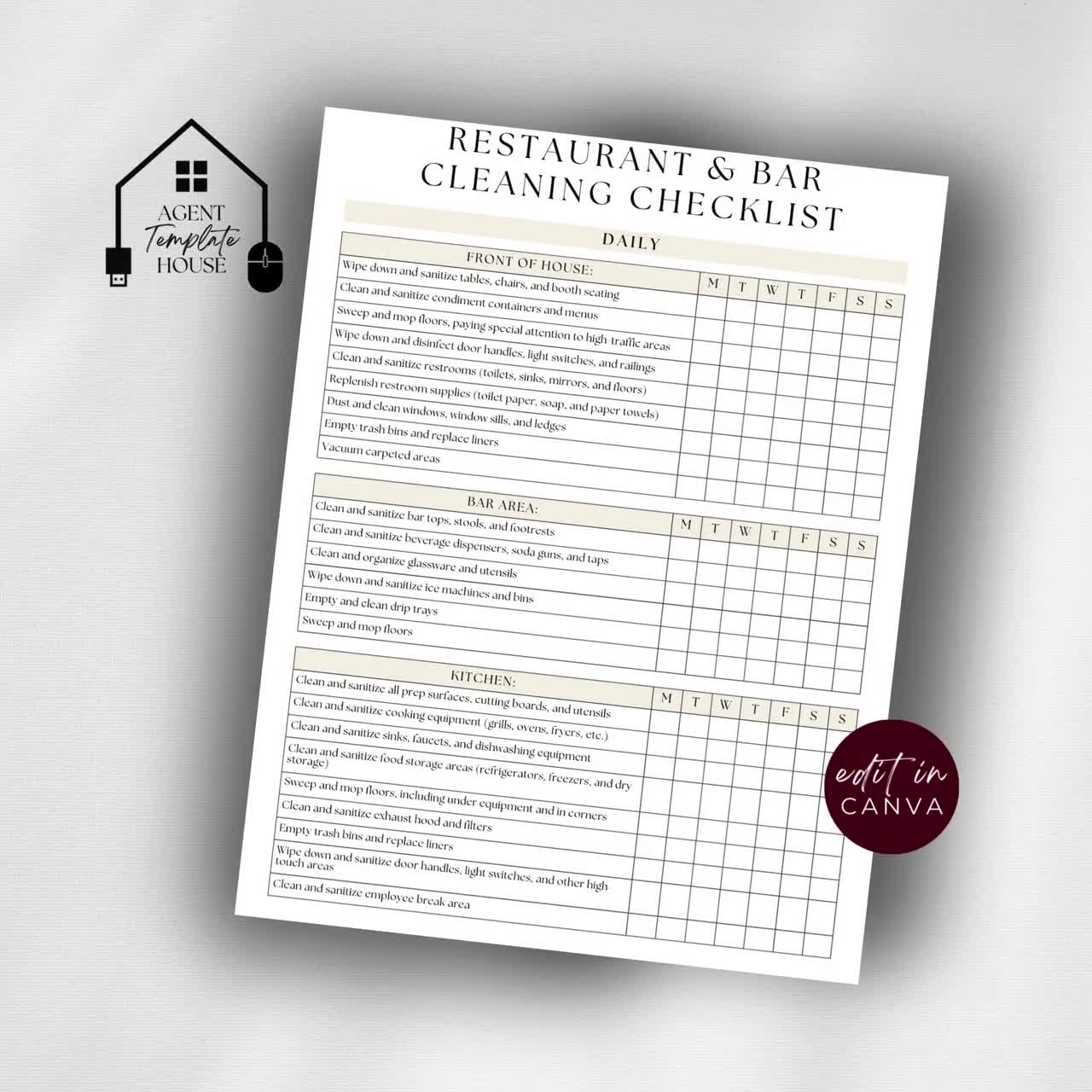 restaurant-cleaning-checklist-bar-cleaning-list-printable-commercial-cleaning-schedule-cafe-cleaning-daily-weekly-monthly-yearly-etsy