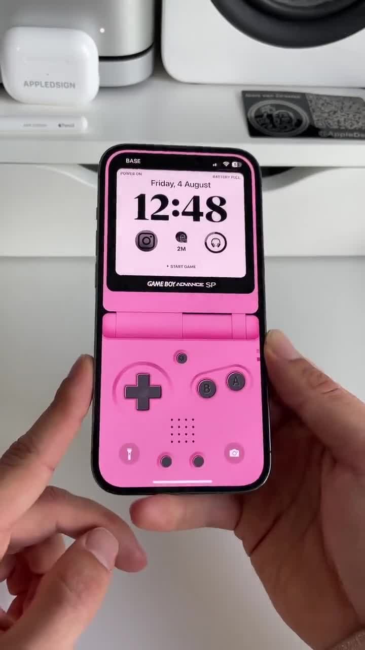 GameBoy Wallpaper iPhone  GBA Pink - Wallpapers Central