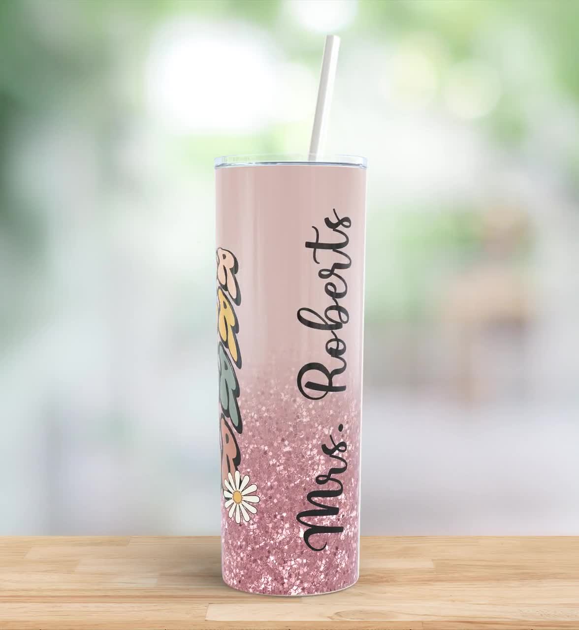 Personalized Tumbler for Teacher, Teacher Tumbler, Elementary