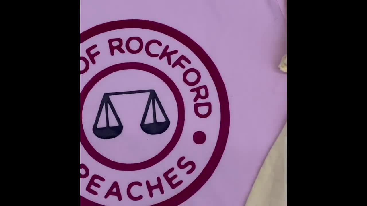 City of Rockford Peaches A League of Their Own Movie Adult -  Israel