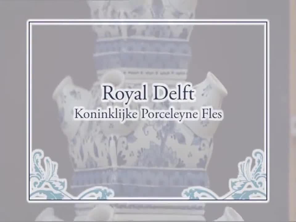 Royal Delft Blue LARGE Handpainted Miffy (porceleyne Fles
